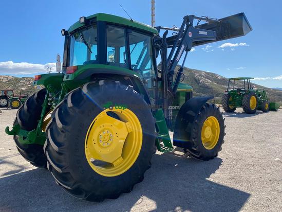 Tractor agrícola - John Deere 6900 con pala
