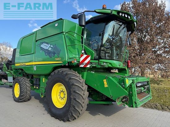 Cosechadora de Cereal - John Deere - t660i pro drive
