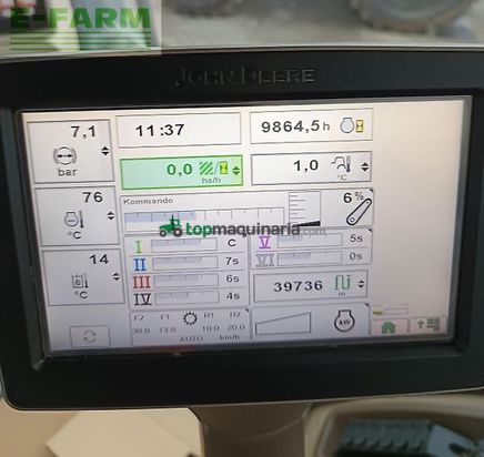 Tractor agrícola - John Deere - 8360r - neuer rumpfmotor