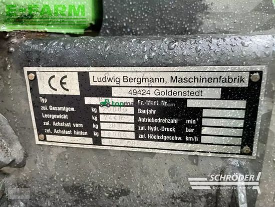 Cinta transportadora de forraje - Bergmann - htw 40 s