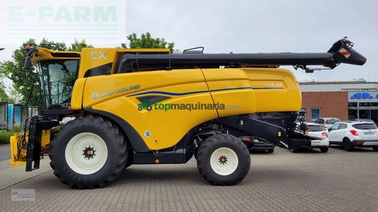 Cosechadora de Cereal - New Holland - cx 8.70 neumaschine