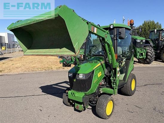Tractor agrícola - John Deere - 1026r mit frontlader 120r