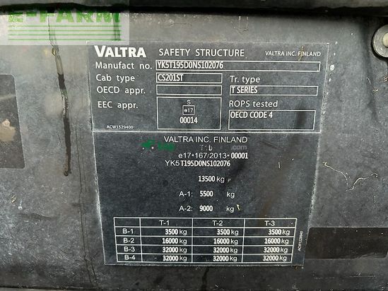 Tractor agrícola - Valtra - t195