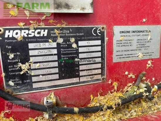 Atomizador - Horsch - leeb pt 280