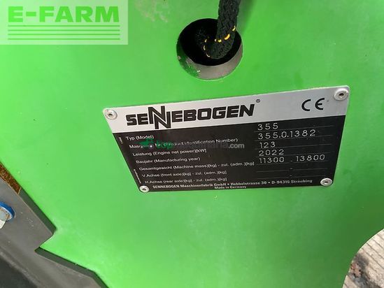 Telescopica - Sennebogen - 355e telehandler (st24847)