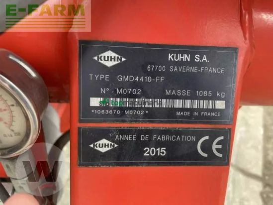 Cortacésped manual - Kuhn - gmd 4410