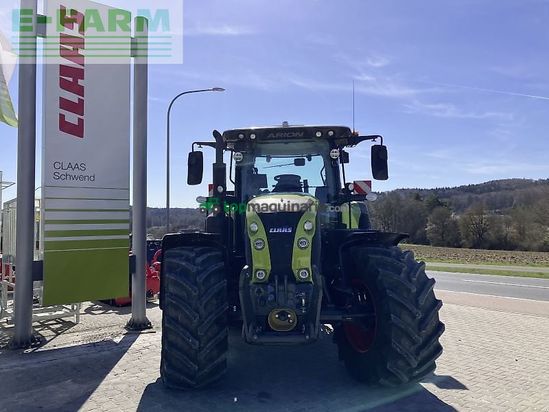 Tractor agrícola - Claas - arion 660 cm cebis trimble rtk