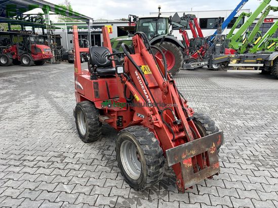 Minicargadora - Weidemann - 1050 d/m hydrostat, joystick, kardanwelle