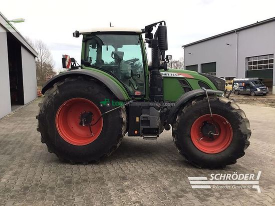 Tractor agrícola - Fendt - 724 vario s4 profi plus ProfiPlus