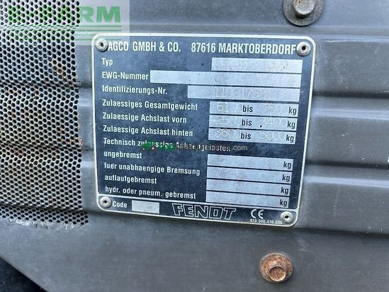 Tractor agrícola - Fendt - 309 c