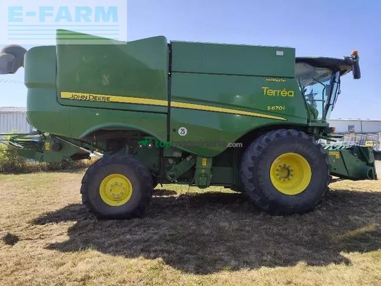 Cosechadora de Cereal - John Deere - s670 hillmaster