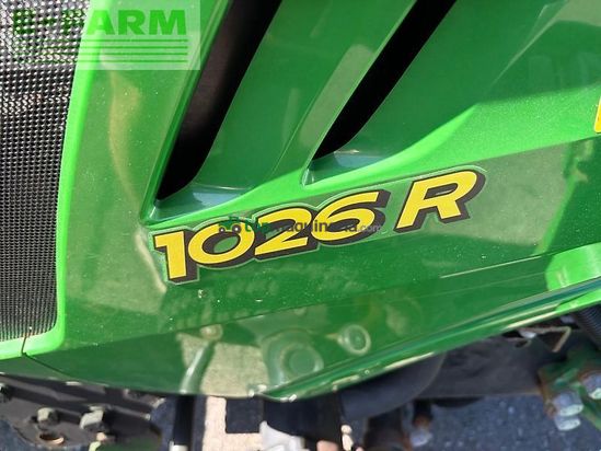 Tractor agrícola - John Deere - 1026r mit frontlader 120r