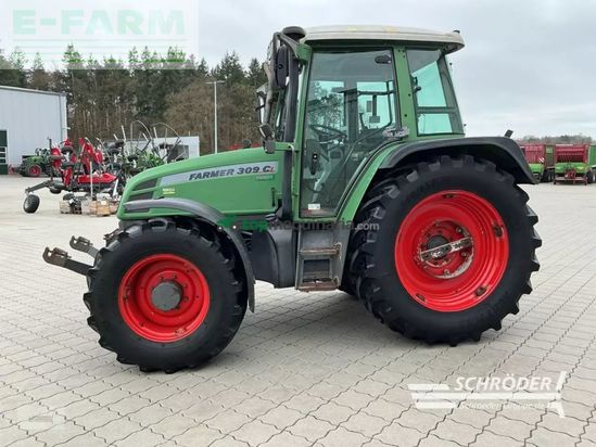 Tractor agrícola - Fendt - farmer 309 ci + zwillingsräder