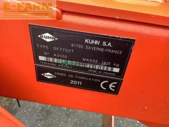 Henificador - Kuhn - gf7702