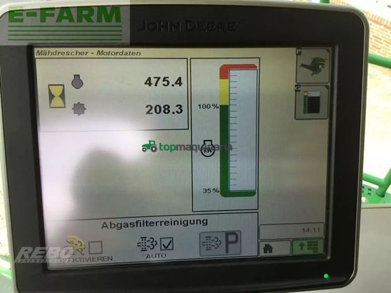 Cosechadora de Cereal - John Deere - mähdrescher t670 ll