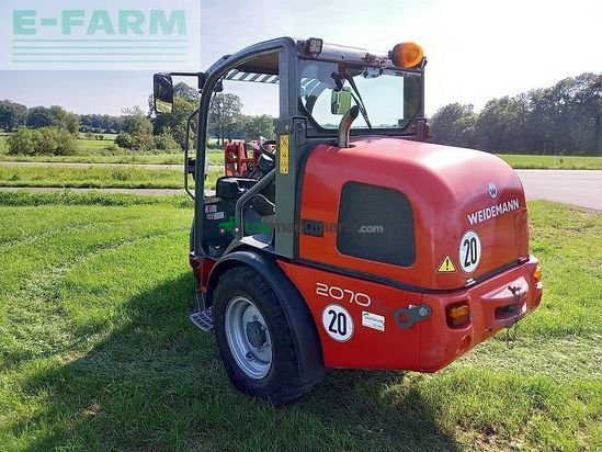 Minicargadora - Weidemann - 2070 cx 80lp