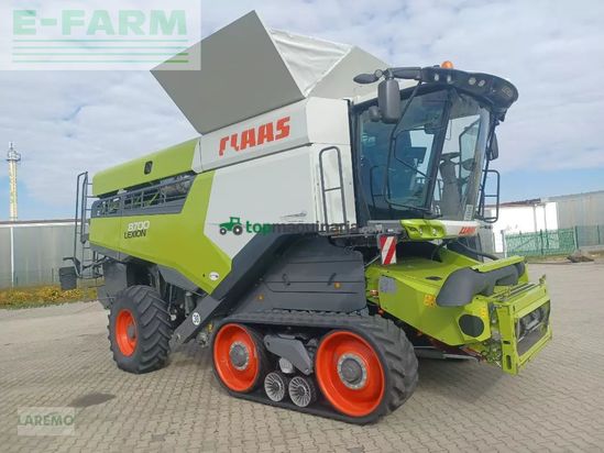 Cosechadora de Cereal - Claas - lexion 8700 tt terratrac + v 1080
