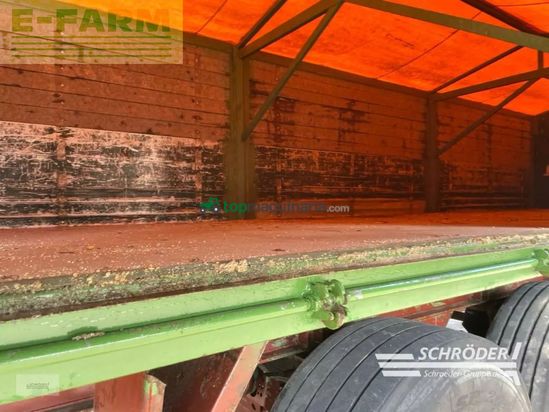 Remolqu agrícola -  - ackermann-frühauf 22t plattformwagen