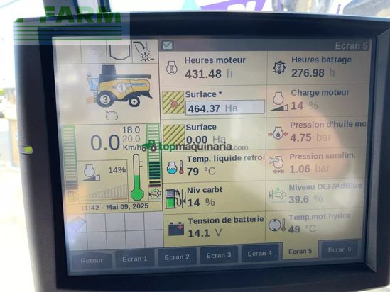 Cosechadora de Cereal - New Holland - cx 6.80