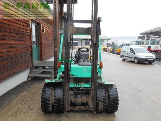 Elevadora - Mitsubishi - fd30 triplex 4,7m + ss + zwillingsreifen