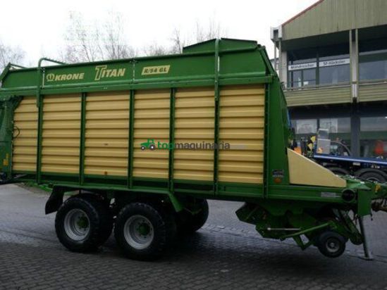 Cinta transportadora de forraje - Krone - titan r/54 gl