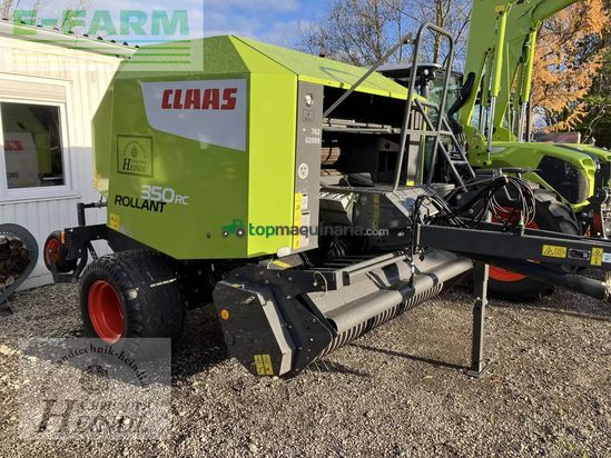 Empacadora gigant - Claas - rollant 350 rc