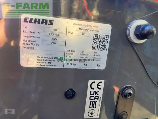 Cortacésped manual - Claas - disco 8500