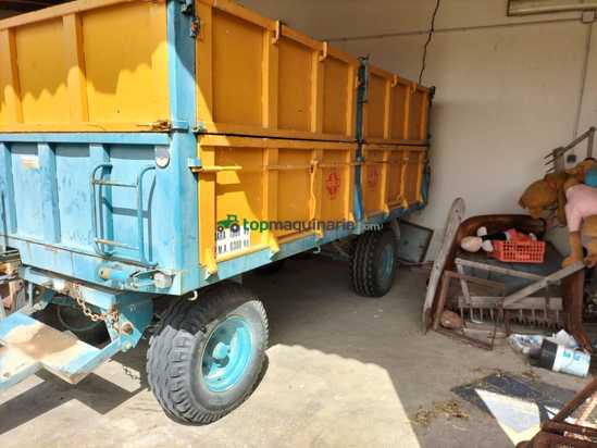 Remolque Ferca 8300 kg basculante hidraulico