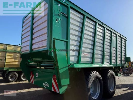Cinta transportadora de forraje - Tebbe - st 500 tandem silotrailer