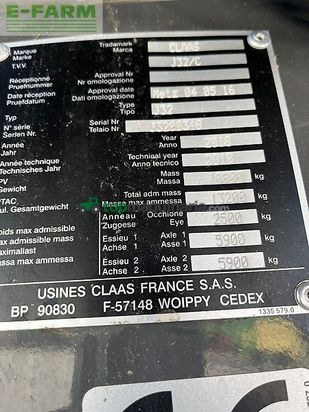 Empacadora gigant - Claas - quadrant 5300 rc