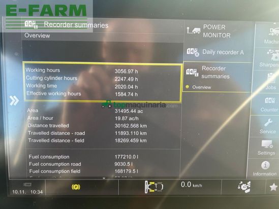 Cosechadora de Cereal - Claas - USED JAGUAR 970