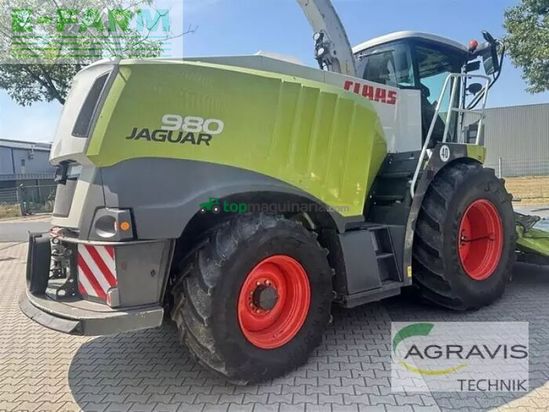 Cosechadora de Cereal - Claas - jaguar 980 allrad + claas orbis 900