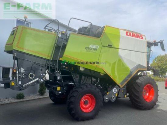 Cosechadora de Cereal - Claas - claas evion 430 + c490 und tw