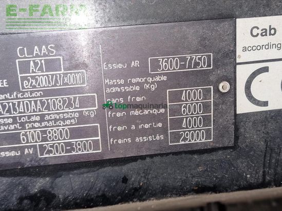 Tractor agrícola - Claas - ARION 410