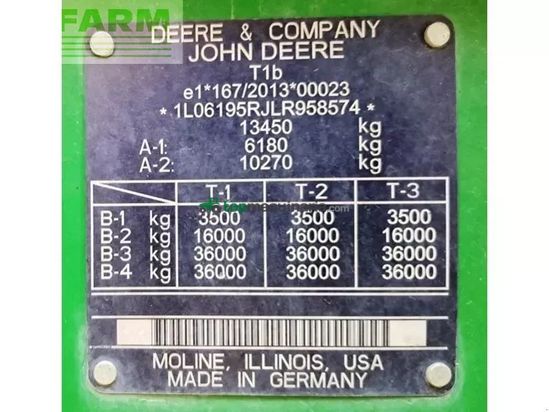 Tractor agrícola - John Deere - 6195r