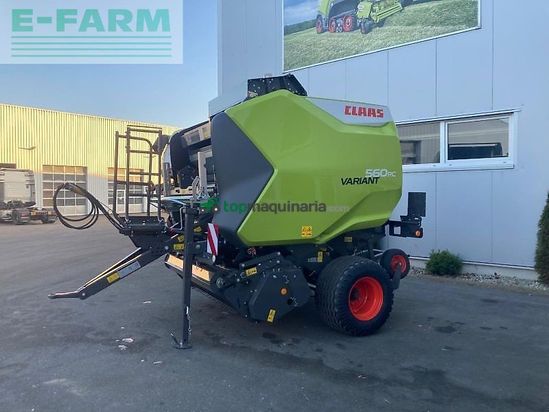 Empacadora gigant - Claas - variant 560 rc trend
