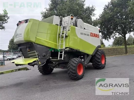 Cosechadora de Cereal - Claas - lexion 530 allrad + sw c 540