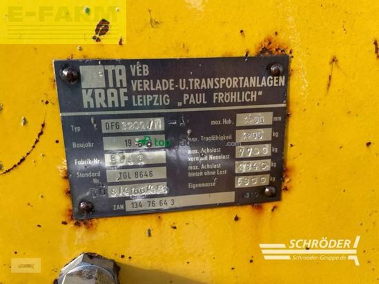 Elevadora -  - takraft - dfg3202/n | defekt !