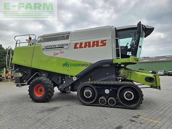 Cosechadora de Cereal - Claas - lexion 580 tt plus