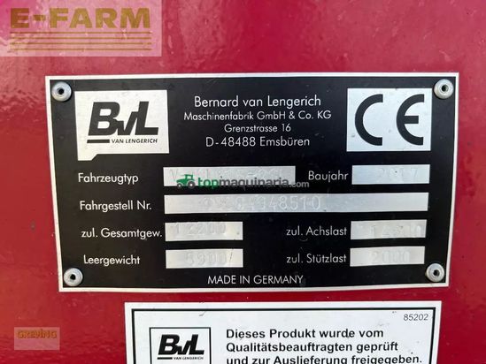 Remolqu esparcidor - BVL - v-mix15-2sl