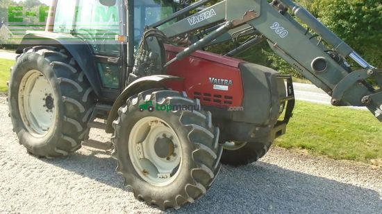 Tractor agrícola - Valtra - 6550 hi tec / ålø 960 frontlæsser