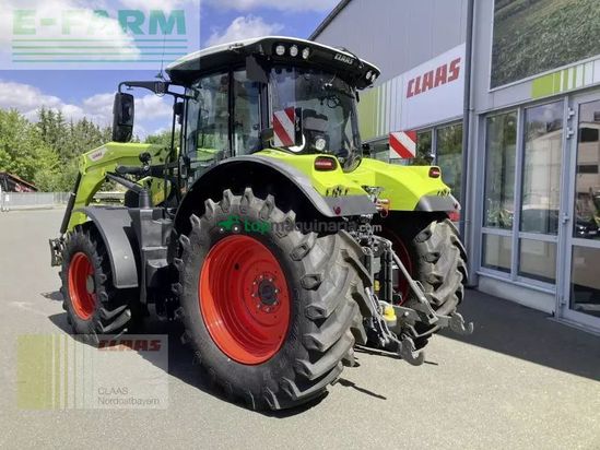 Tractor agrícola - Claas - arion 550 cm cebis + fl 140 c