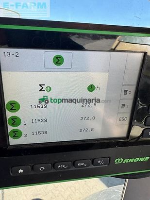 Empacadora gigant - Krone - comprima f 125 xc