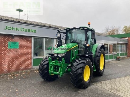 Tractor agrícola - John Deere - traktor 6120m mit kabine