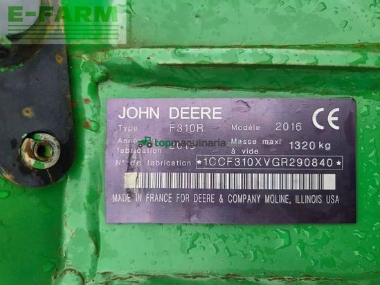 Cortacésped manual - John Deere - f310r