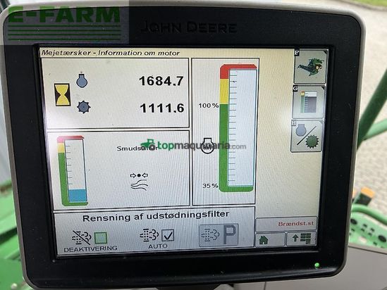 Cosechadora de Cereal - John Deere - s685i