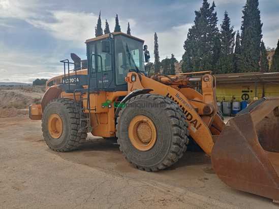 Pala cargadora Hyundai HL770-7A