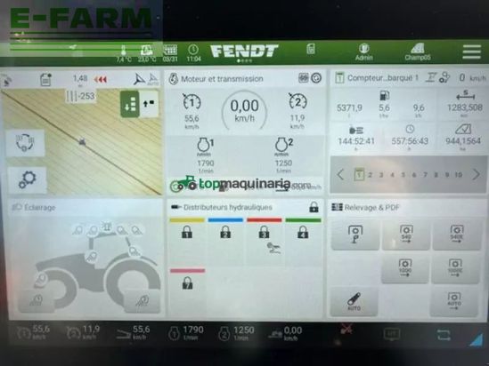 Tractor agrícola -  - 724 vario profi +