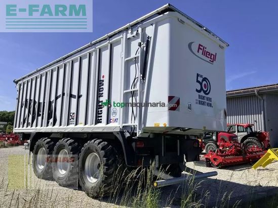 Cinta transportadora de forraje - Fliegl - asw 391 taurus fox tridem