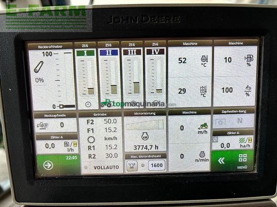 Tractor agrícola - John Deere - 6120r